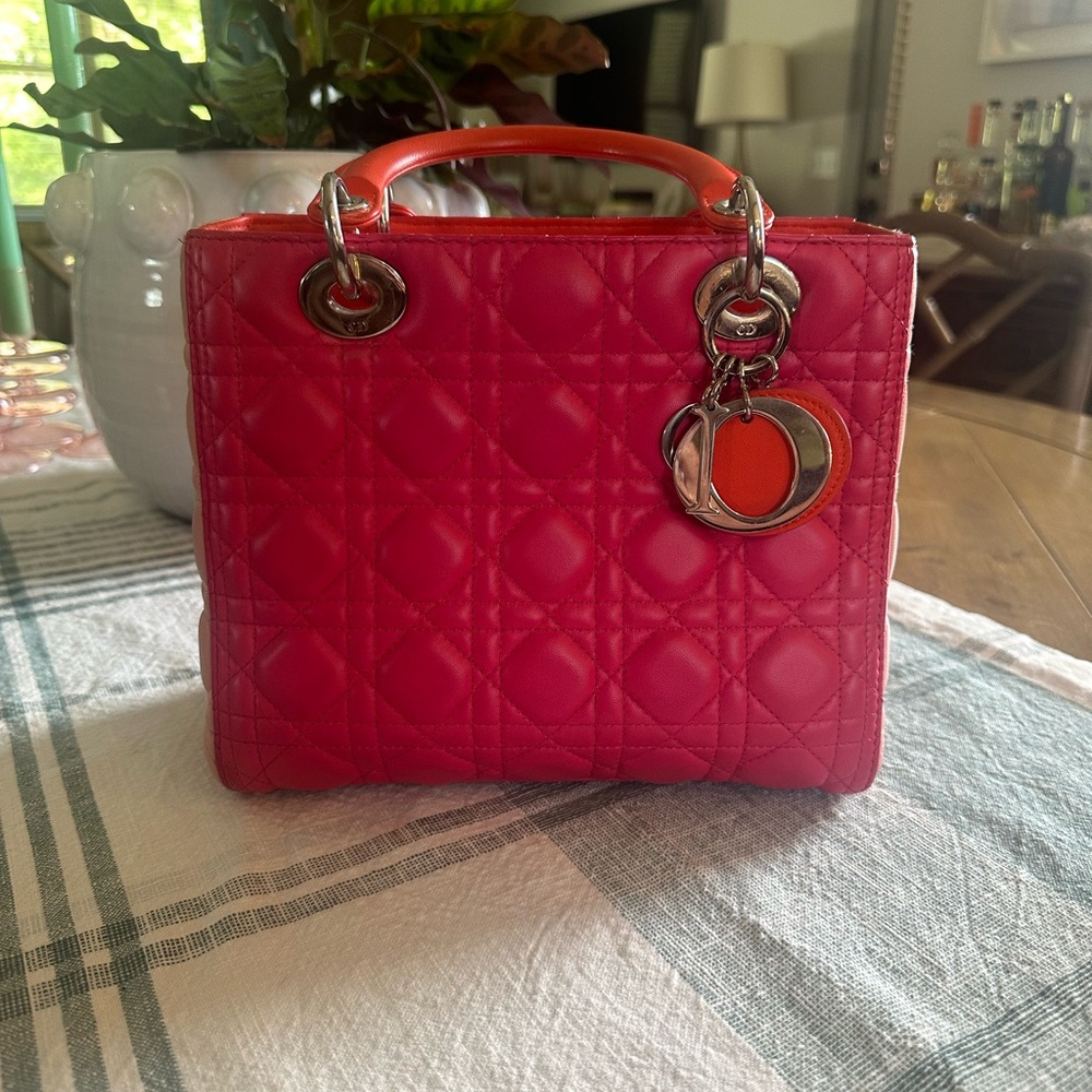LADY DIOR MEDIUM BAG